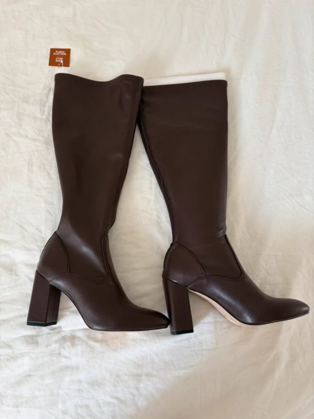 brown wide calf boots
